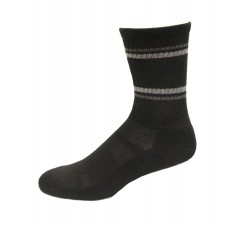 New Balance Performance Cushion Crew Socks, Black, (L) Ladies 10-13.5/Mens 8.5-12.5, 3 Pair