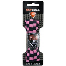 Sof Sole Novelty - Dog Bone, Black/Pink Check, 45 Inch