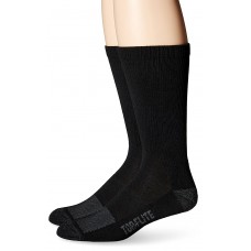 Top Flite Ultra-Dri Crew Socks, Black, (L) W 9-12 / M 9-13, 2 Pair