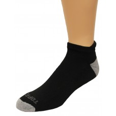 Top Flite Ultra-Dri Tab Socks, Black, (L) W 9-12 / M 9-13, 2 Pair