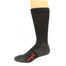Riggs by Wrangler Men's Crew Socks 3 Pair, Black, M 8.5-10.5
