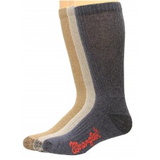 Riggs by Wrangler Cotton Boot Sock 3 Pack, Color Assort., M 8.5-10.5