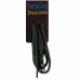 FootGalaxy Oval Laces For Boots And Shoes, Grey and Black Stripe